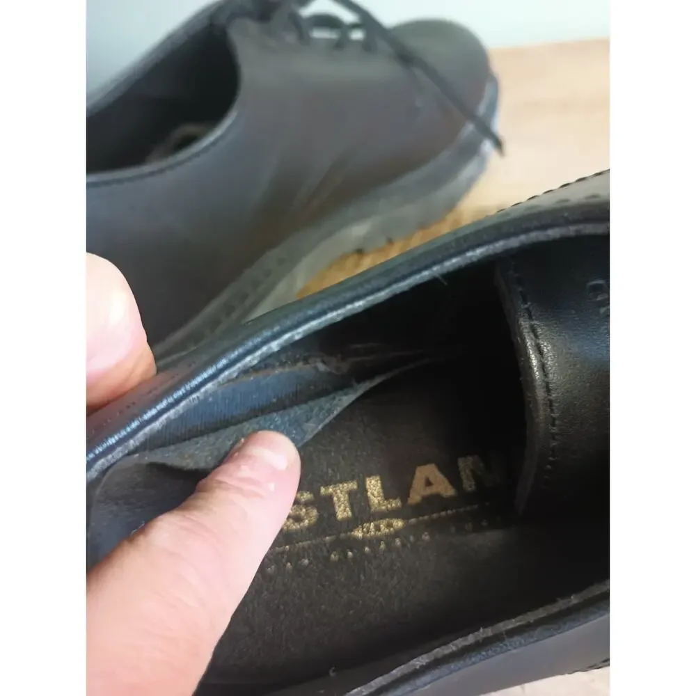 Eastland Mens Y2K Chunky Leather Oxford Sneakers 10.5 D G Goth Dark Academia